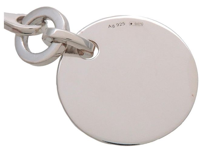 Orecchini GUCCI a gancio con piastra rotonda SV925 Silver - vista 5