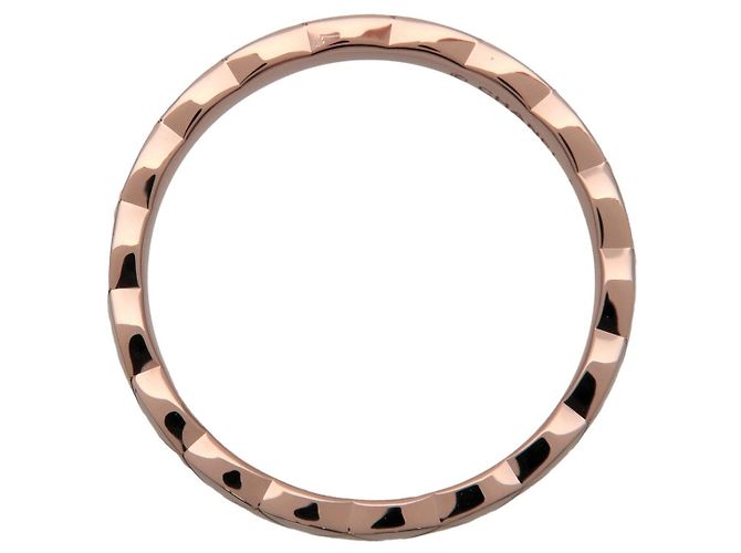 Anello Mini CHANEL COCO Crush K18 750PG Oro Rosa #53 US6.25 J11785 - vista 3