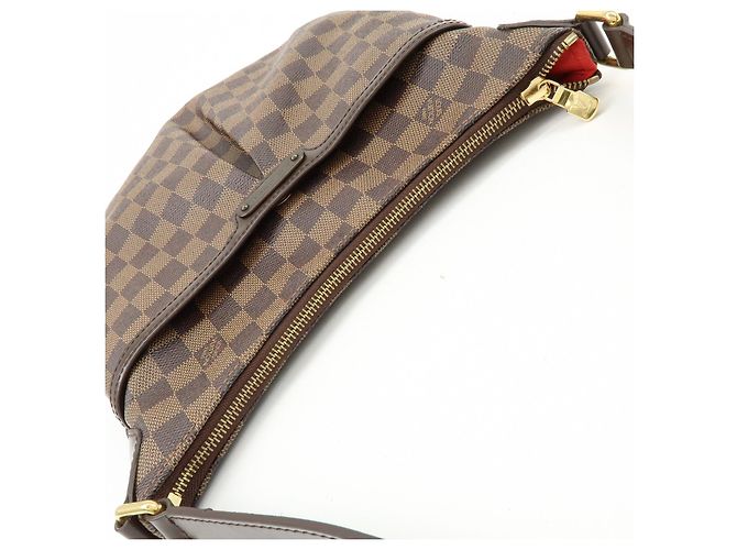 Borsa a spalla Louis Vuitton Damier Bloomsbury PM Brown N42251 - vista 17