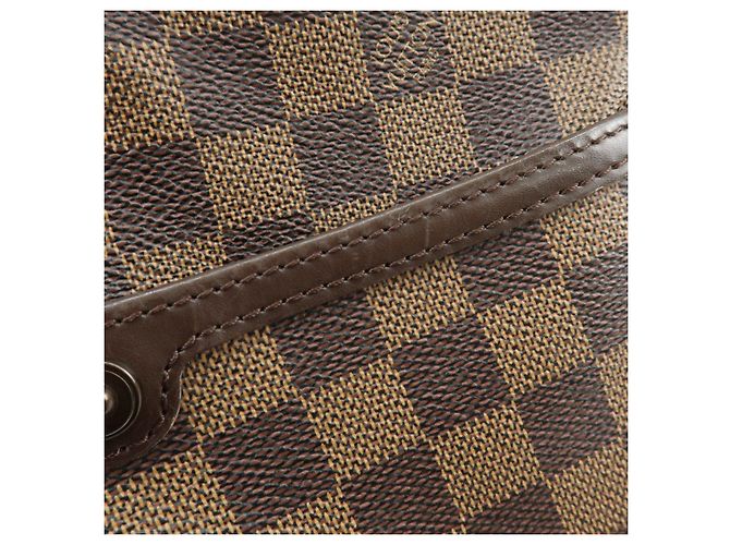 Borsa a spalla Louis Vuitton Damier Bloomsbury PM Brown N42251 - vista 19