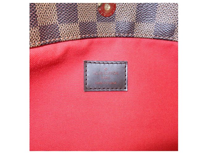 Borsa a spalla Louis Vuitton Damier Bloomsbury PM Brown N42251 - vista 23