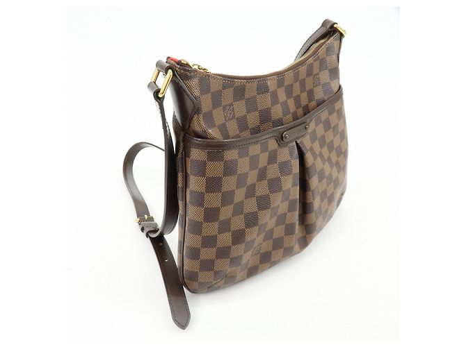 Borsa a spalla Louis Vuitton Damier Bloomsbury PM Brown N42251 - vista 4