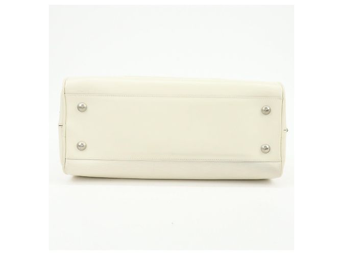 Louis Vuitton Epi Montaigne GM Bowling Hand Bag Ivoire White M5931J - vista 5