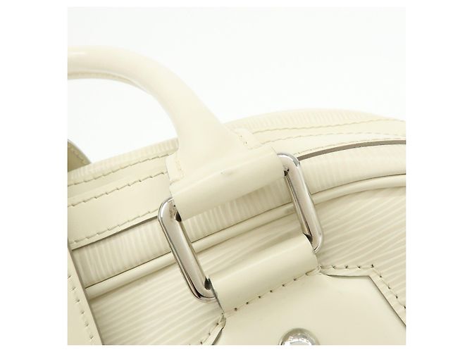 Louis Vuitton Epi Montaigne GM Bowling Hand Bag Ivoire White M5931J - vista 7