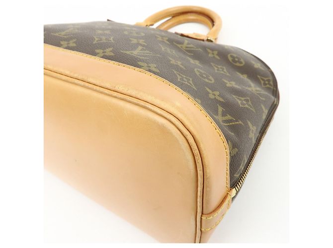 Louis Vuitton Monogram Canvas Alma Hand Bag Brown M51130 - vista 12