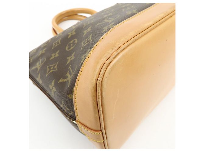 Louis Vuitton Monogram Canvas Alma Hand Bag Brown M51130 - vista 13