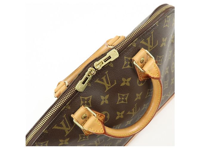 Louis Vuitton Monogram Canvas Alma Hand Bag Brown M51130 - vista 18