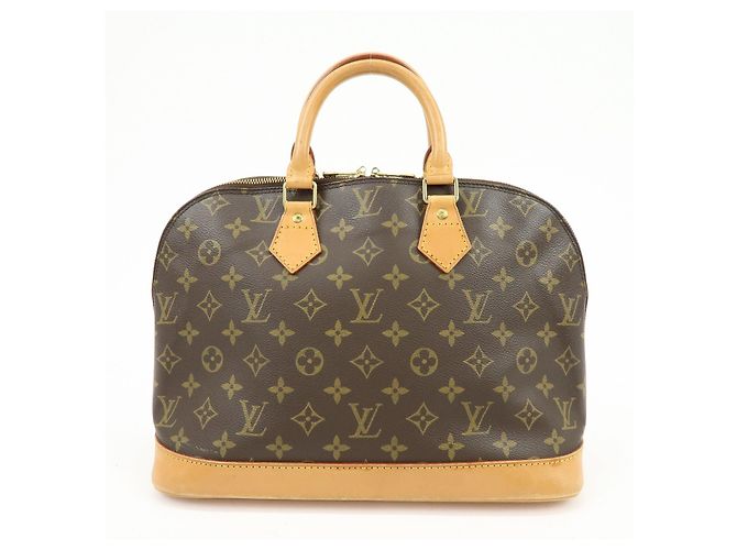 Louis Vuitton Monogram Canvas Alma Hand Bag Brown M51130 - vista 2