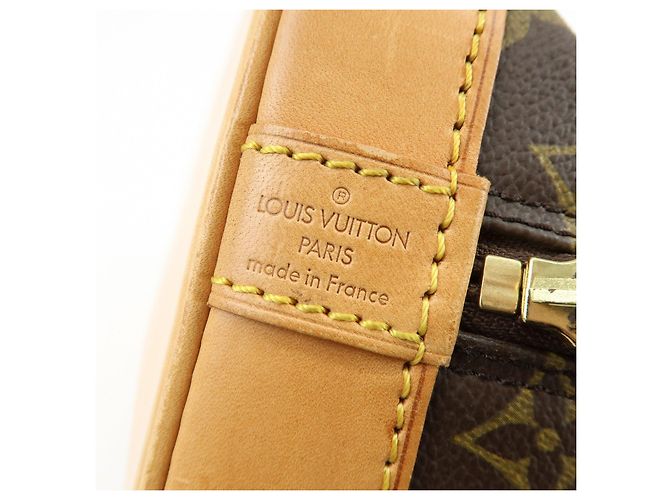 Louis Vuitton Monogram Canvas Alma Hand Bag Brown M51130 - vista 23