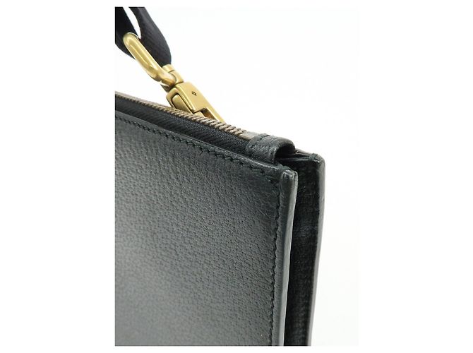 GUCCI Borsa a tracolla e spalla 2Way Sherry in pelle Black 450976 - vista 12