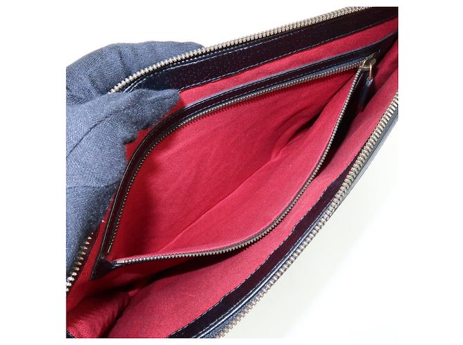 GUCCI Borsa a tracolla e spalla 2Way Sherry in pelle Black 450976 - vista 19