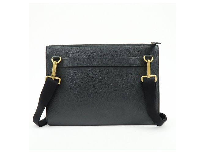 GUCCI Borsa a tracolla e spalla 2Way Sherry in pelle Black 450976 - vista 2