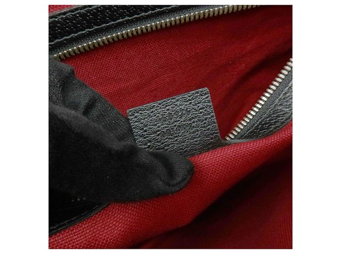 GUCCI Borsa a tracolla e spalla 2Way Sherry in pelle Black 450976 - vista 23