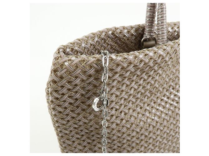Autre Marque ANTEPRIMA Borsa in PVC 2Way Borsa a mano Borsa a tracolla Beige - vista 16