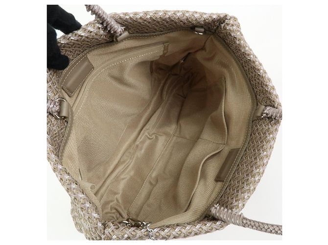 Autre Marque ANTEPRIMA Borsa in PVC 2Way Borsa a mano Borsa a tracolla Beige - vista 18