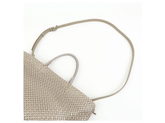 Autre Marque ANTEPRIMA Borsa in PVC 2Way Borsa a mano Borsa a tracolla Beige - vista 6