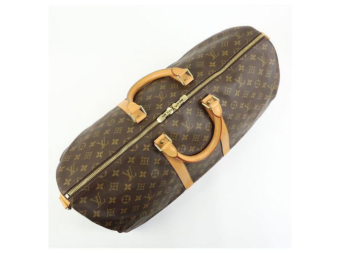 Louis Vuitton Monogram Keep All Bandouliere 55 Boston Bag M41414 - vista 18