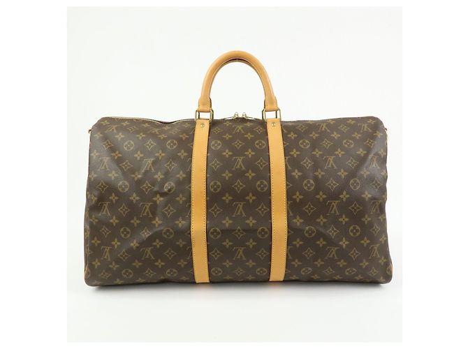 Louis Vuitton Monogram Keep All Bandouliere 55 Boston Bag M41414 - vista 2