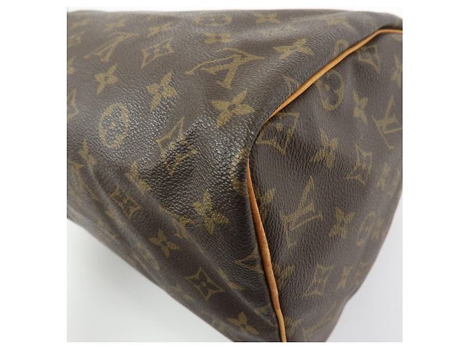 Louis Vuitton Monogram Speedy 30 Boston Bag Hand Bag Brown M41526 - vista 14