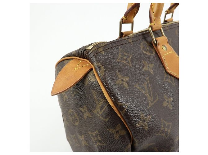 Louis Vuitton Monogram Speedy 30 Boston Bag Hand Bag Brown M41526 - vista 16