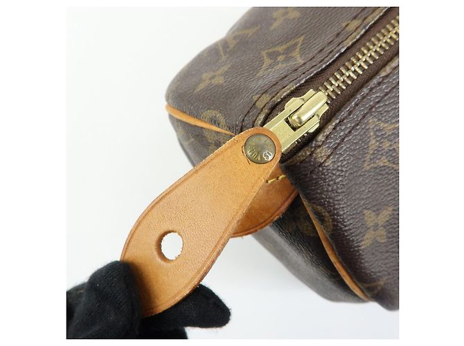 Louis Vuitton Monogram Speedy 30 Boston Bag Hand Bag Brown M41526 - vista 18