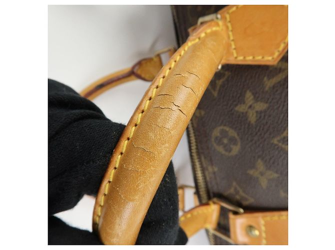 Louis Vuitton Monogram Speedy 30 Boston Bag Hand Bag Brown M41526 - vista 8