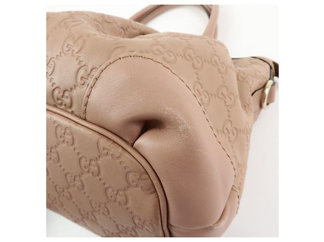 Borsa a mano e a tracolla 2Way in pelle GUCCI Sukey Interlocking G 247902 - vista 10