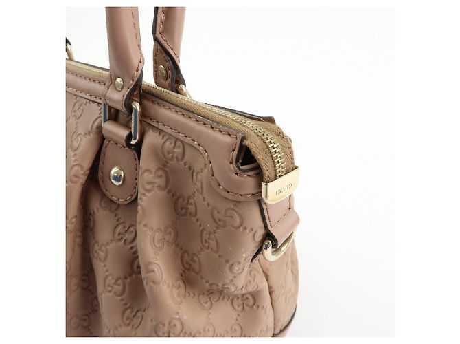 Borsa a mano e a tracolla 2Way in pelle GUCCI Sukey Interlocking G 247902 - vista 13