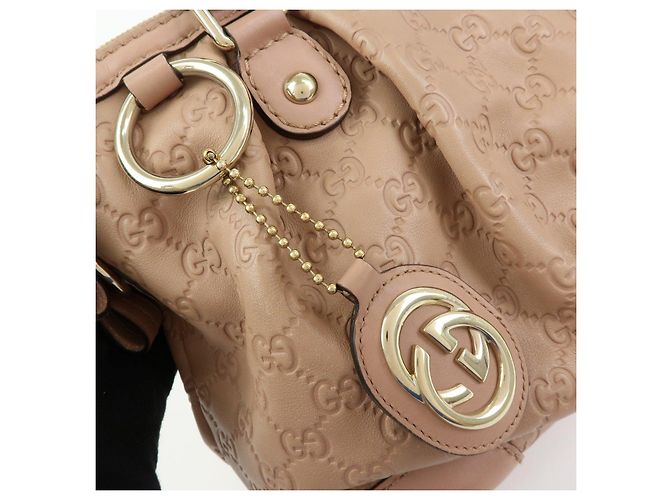 Borsa a mano e a tracolla 2Way in pelle GUCCI Sukey Interlocking G 247902 - vista 15