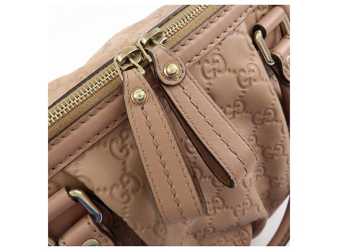 Borsa a mano e a tracolla 2Way in pelle GUCCI Sukey Interlocking G 247902 - vista 17