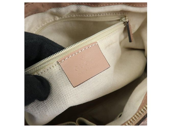 Borsa a mano e a tracolla 2Way in pelle GUCCI Sukey Interlocking G 247902 - vista 22
