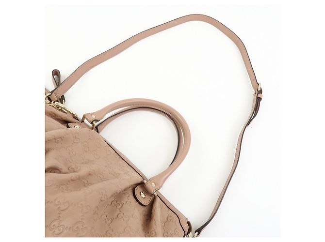 Borsa a mano e a tracolla 2Way in pelle GUCCI Sukey Interlocking G 247902 - vista 6