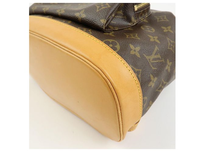Zaino Louis Vuitton Monogram Montsouris GM Brown M51135 - vista 10