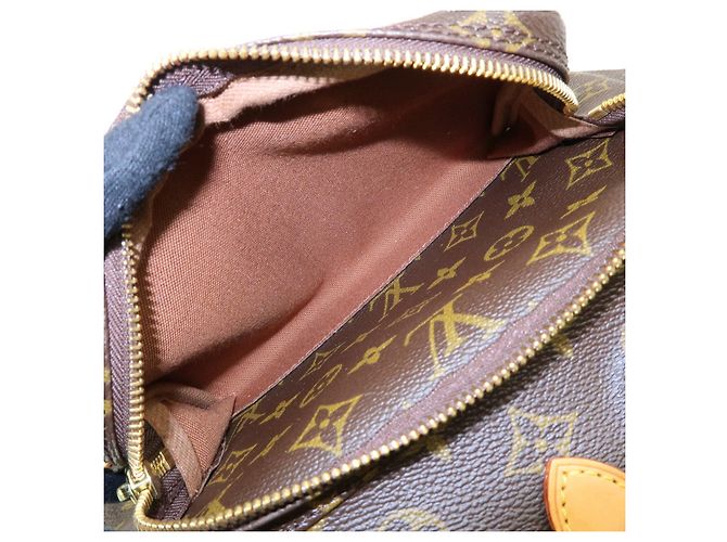 Zaino Louis Vuitton Monogram Montsouris GM Brown M51135 - vista 20