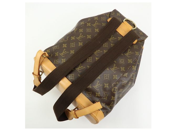 Zaino Louis Vuitton Monogram Montsouris GM Brown M51135 - vista 6