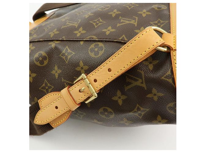 Zaino Louis Vuitton Monogram Montsouris GM Brown M51135 - vista 8