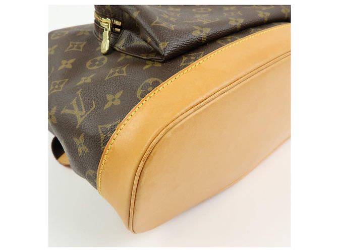 Zaino Louis Vuitton Monogram Montsouris GM Brown M51135 - vista 9