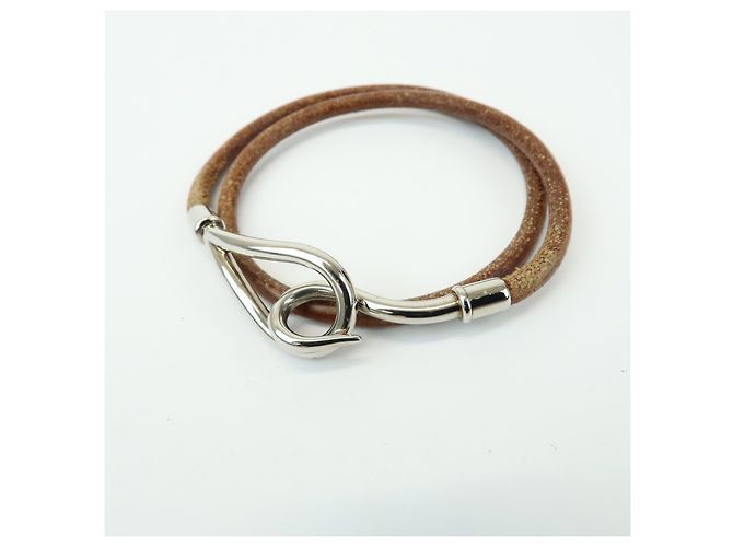 Hermès HERMES Set di 2 Jumbo Choker Jumbo Double Choker Bracciale in pelle - vista 10