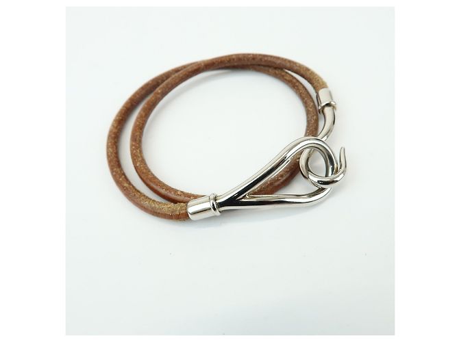 Hermès HERMES Set di 2 Jumbo Choker Jumbo Double Choker Bracciale in pelle - vista 11