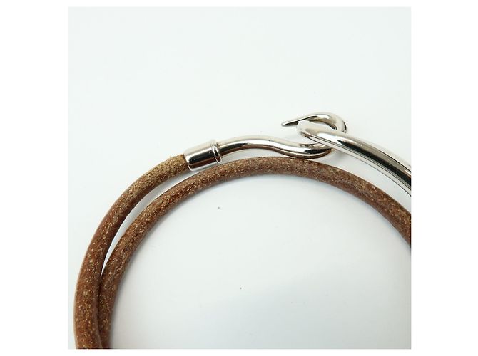 Hermès HERMES Set di 2 Jumbo Choker Jumbo Double Choker Bracciale in pelle - vista 14