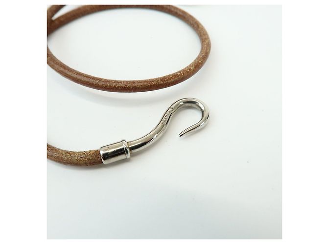 Hermès HERMES Set di 2 Jumbo Choker Jumbo Double Choker Bracciale in pelle - vista 18