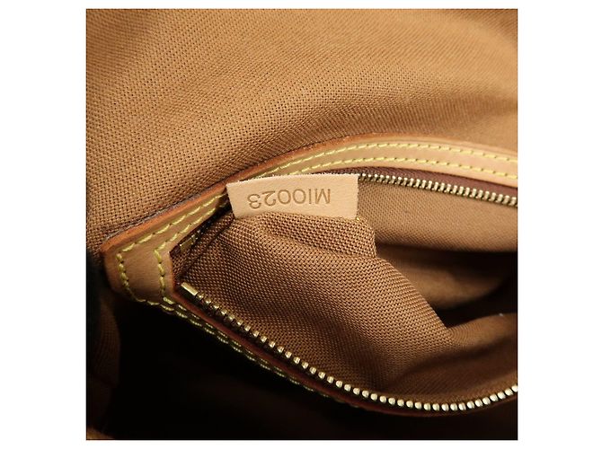 Borsa a tracolla Louis Vuitton Monogram Mini Looping Brown M51147 - vista 24
