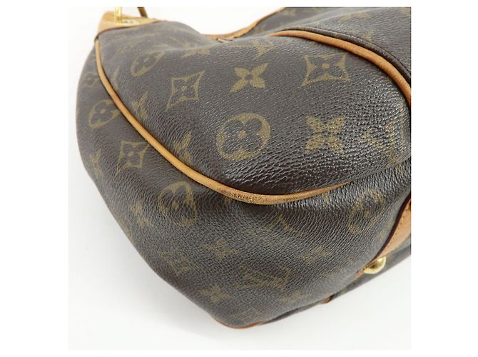 Borsa a spalla Louis Vuitton Monogram Galliera PM Brown M56382 - vista 10