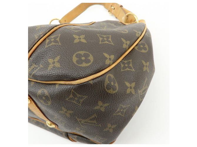 Borsa a spalla Louis Vuitton Monogram Galliera PM Brown M56382 - vista 11