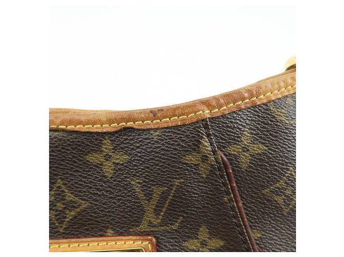 Borsa a spalla Louis Vuitton Monogram Galliera PM Brown M56382 - vista 17