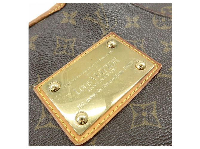 Borsa a spalla Louis Vuitton Monogram Galliera PM Brown M56382 - vista 19