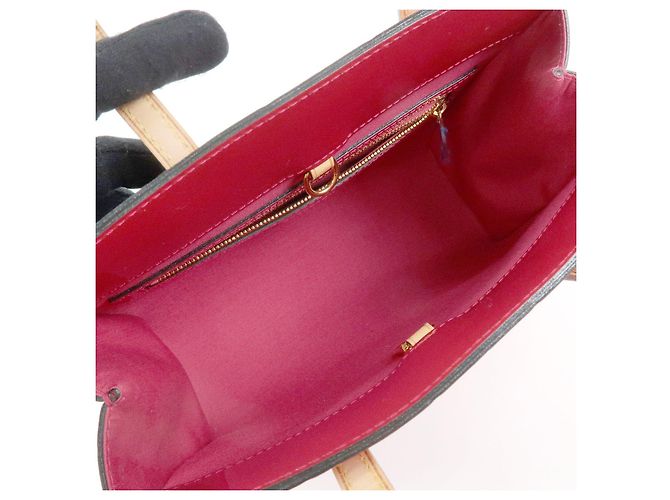 Louis Vuitton Monogram Vernis Catalina BB Hand Bag Rose Indien M90016 - vista 16