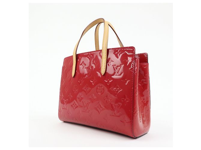 Louis Vuitton Monogram Vernis Catalina BB Hand Bag Rose Indien M90016 - vista 3