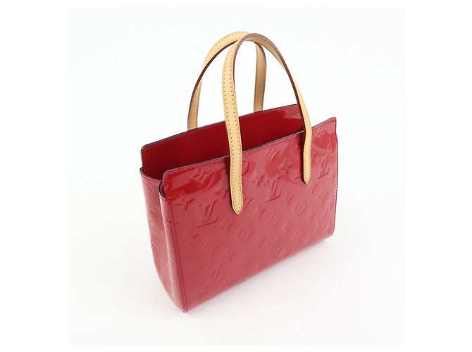Louis Vuitton Monogram Vernis Catalina BB Hand Bag Rose Indien M90016 - vista 4