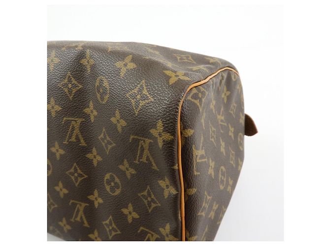 Louis Vuitton Monogram Speedy 30 Boston Bag Hand Bag Brown M41526 - vista 12